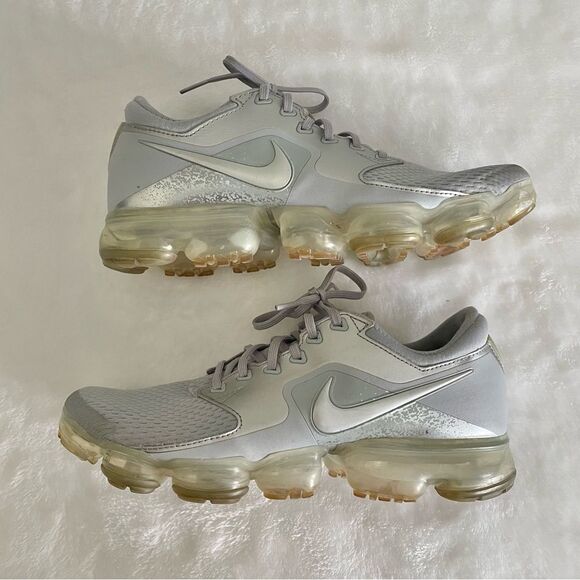 Nike Air Vapormax CS Wolf Gray/Silver Trainers Women’s Sz 10 (AH9045-006) - Picture 10 of 15